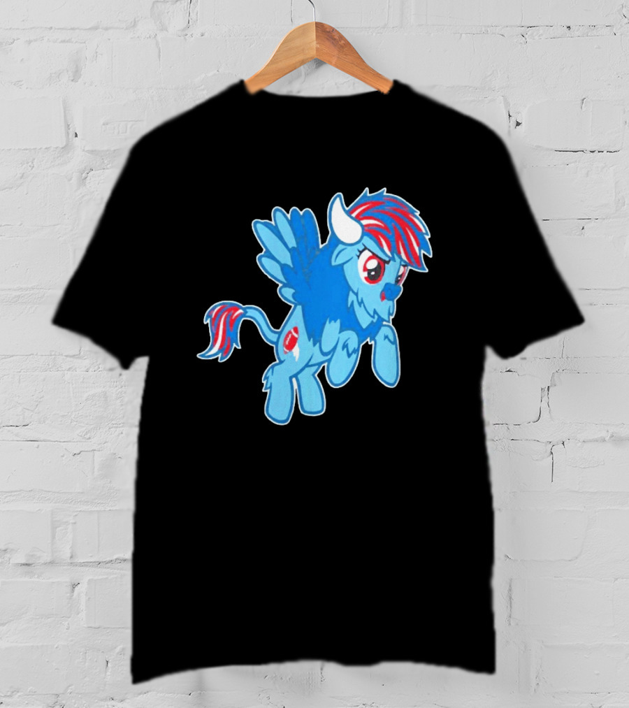 My Little Pony Buffalo Bills Fan T-Shirt
