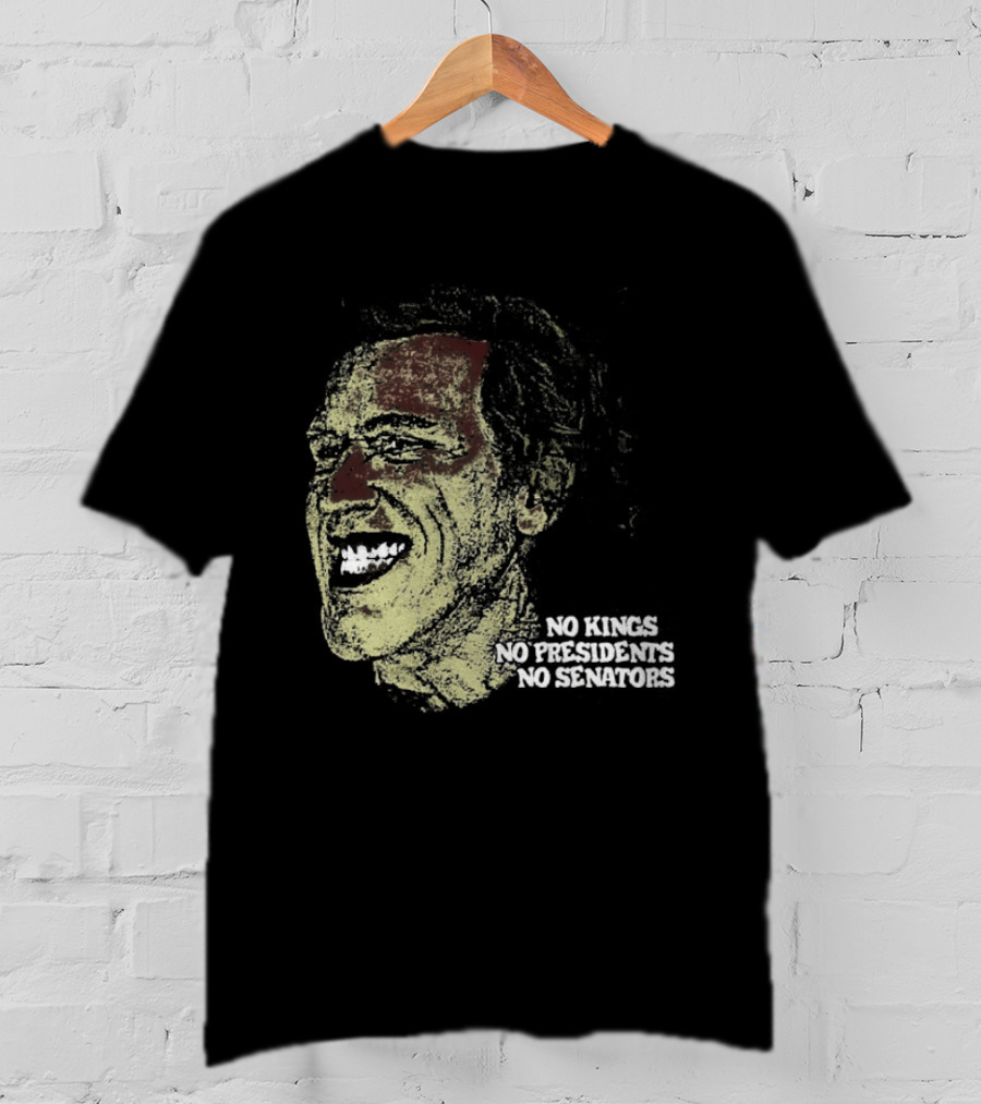 No Kings No Presidents No Senators Political Satire Influence T-Shirt
