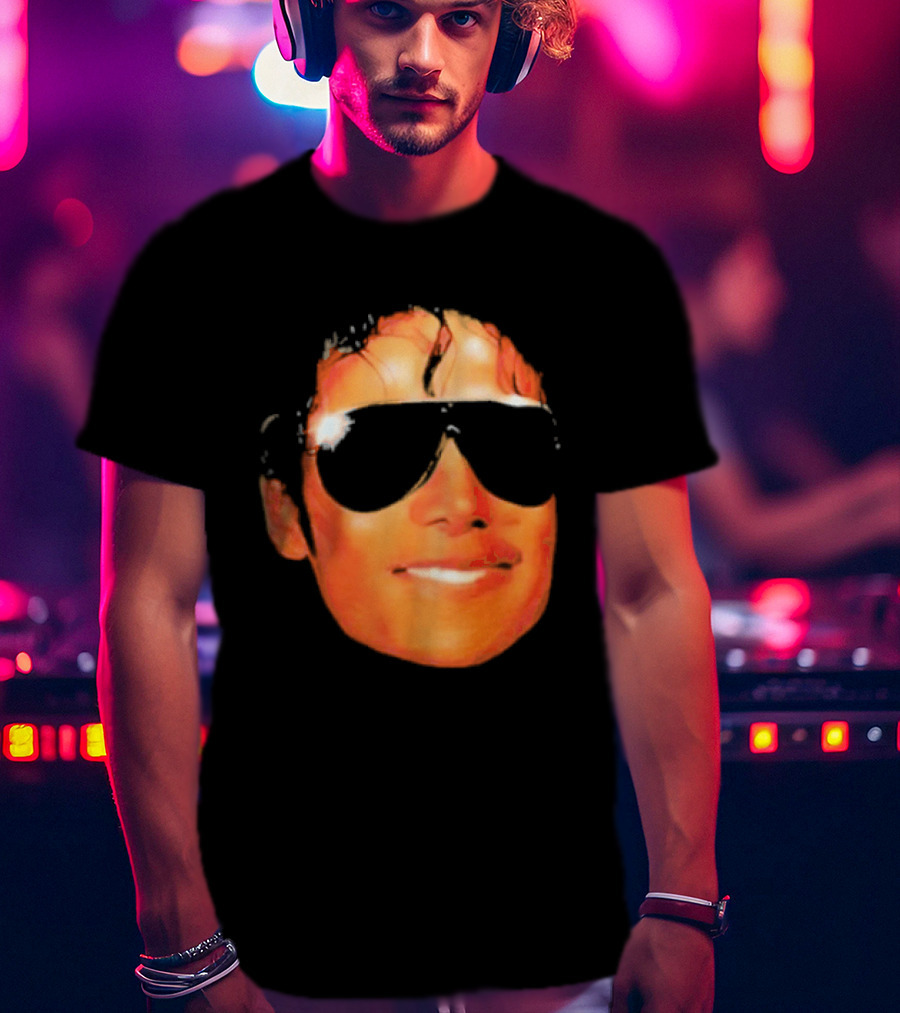 Godfrey Jackson Face With Sunglasses T-Shirt