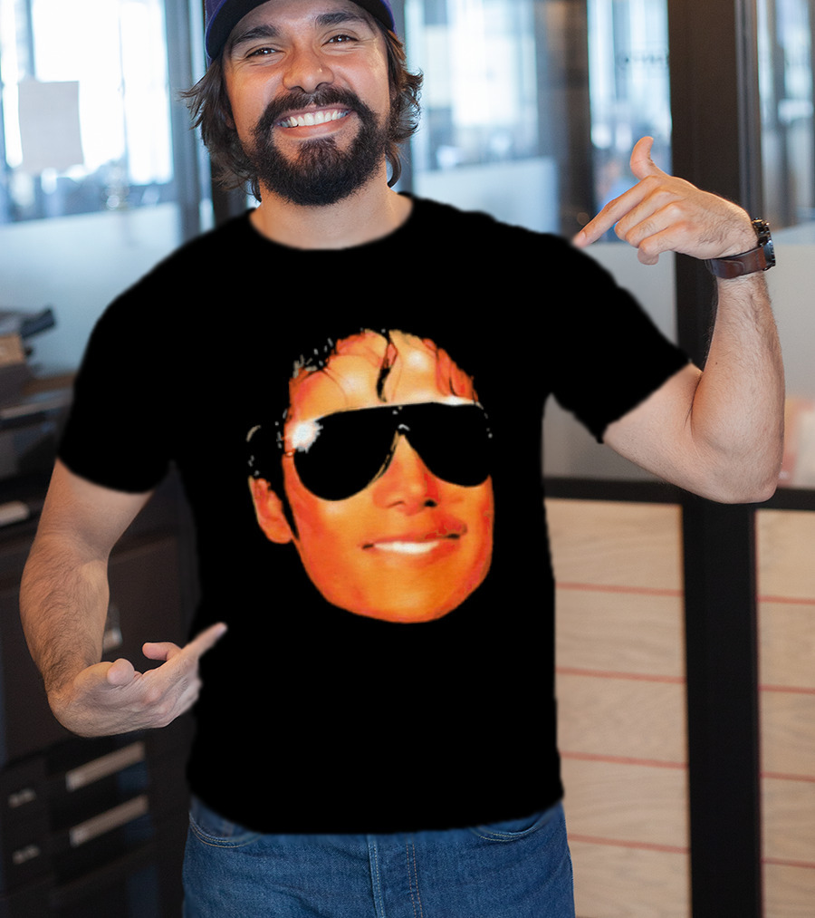 Godfrey Jackson Face With Sunglasses T-Shirt