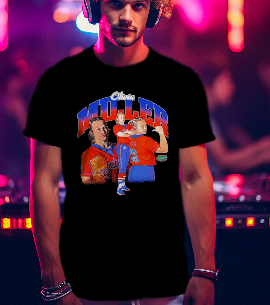 Olivia Miller Florida Gators NCAA Softball Player 13 T-Shirt