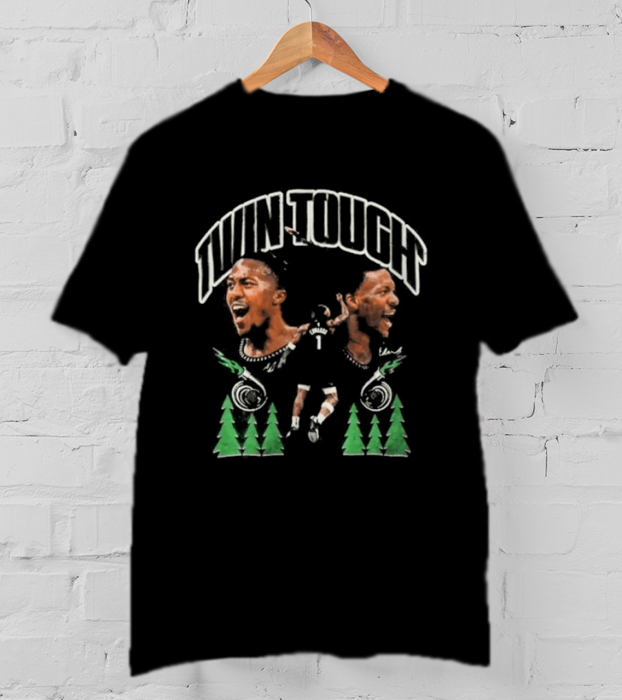 Minnesota Timberwolves Twin Tough Basketball T-Shirt