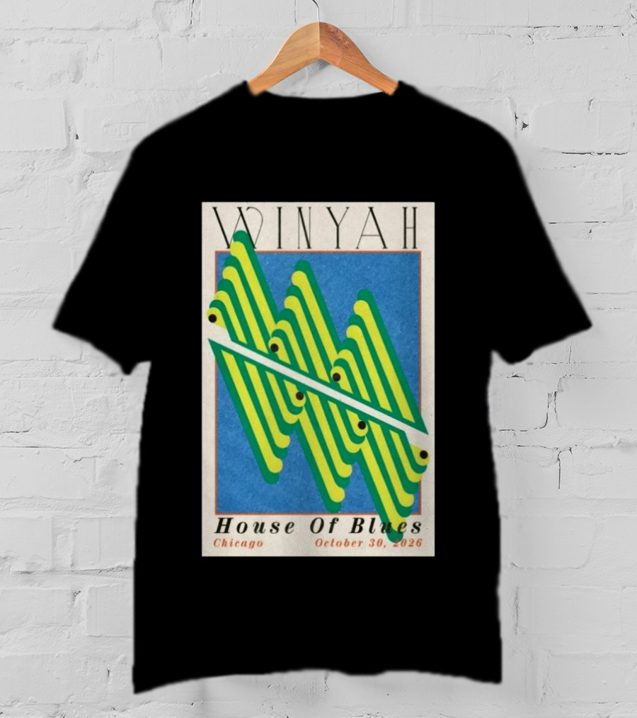 Winyah House Of Blues Chicago October 30 2026 T-Shirt