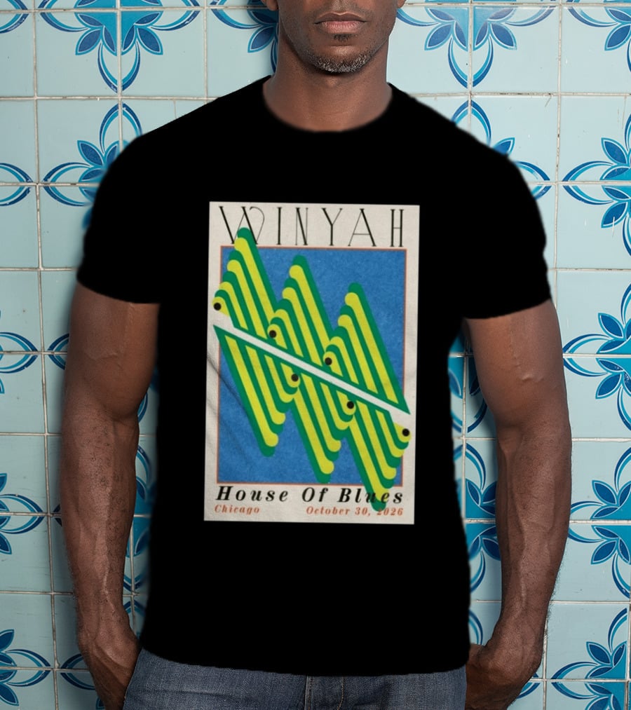 Winyah House Of Blues Chicago October 30 2026 T-Shirt