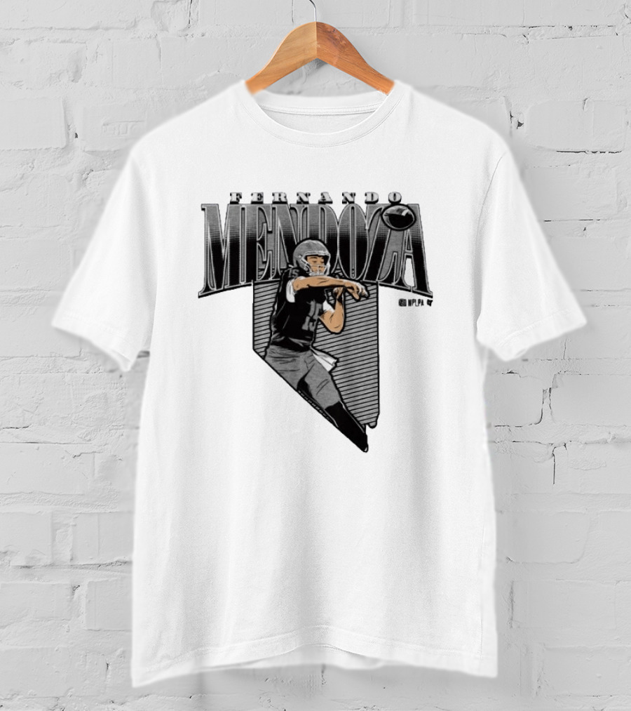 Fernando Mendoza State Star Football Quarterback Remix T-Shirt