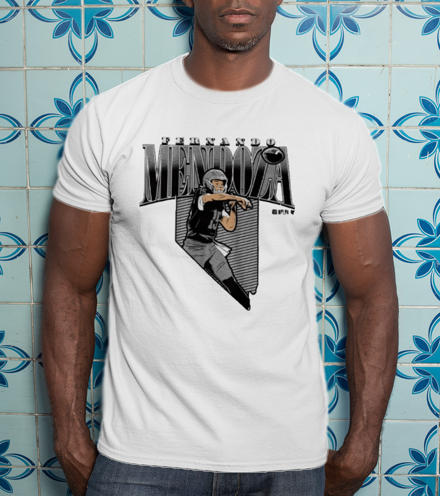 Fernando Mendoza State Star Football Quarterback Remix T-Shirt