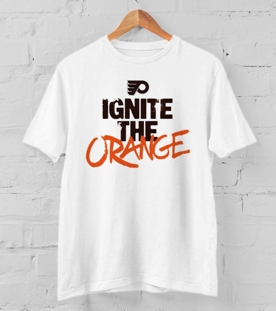 Flyers Ignite The Orange Enthusiasm T-Shirt