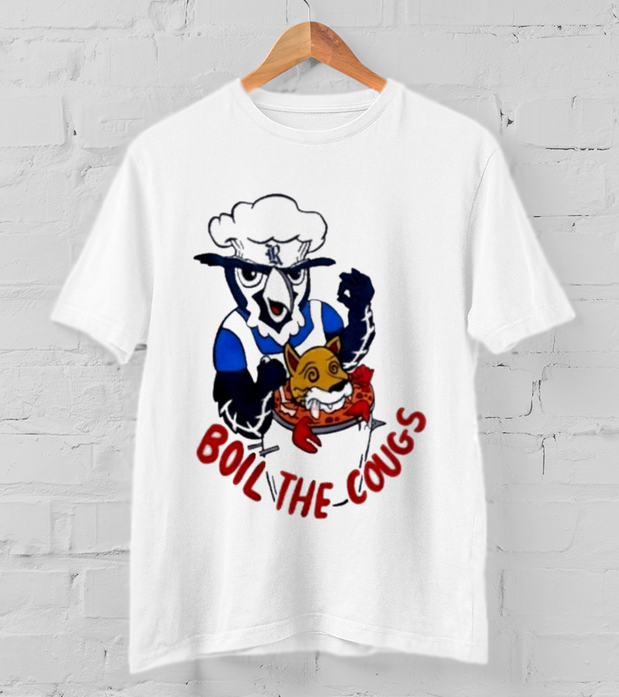 Rice Baseball Owl Cooking Boil The Cougs T-Shirt