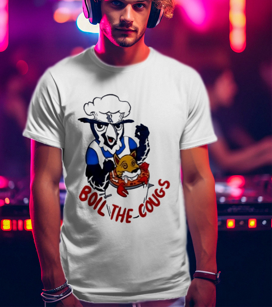 Rice Baseball Owl Cooking Boil The Cougs T-Shirt