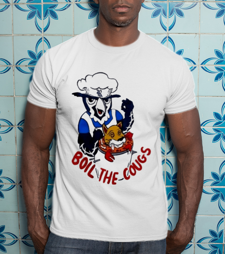Rice Baseball Owl Cooking Boil The Cougs T-Shirt