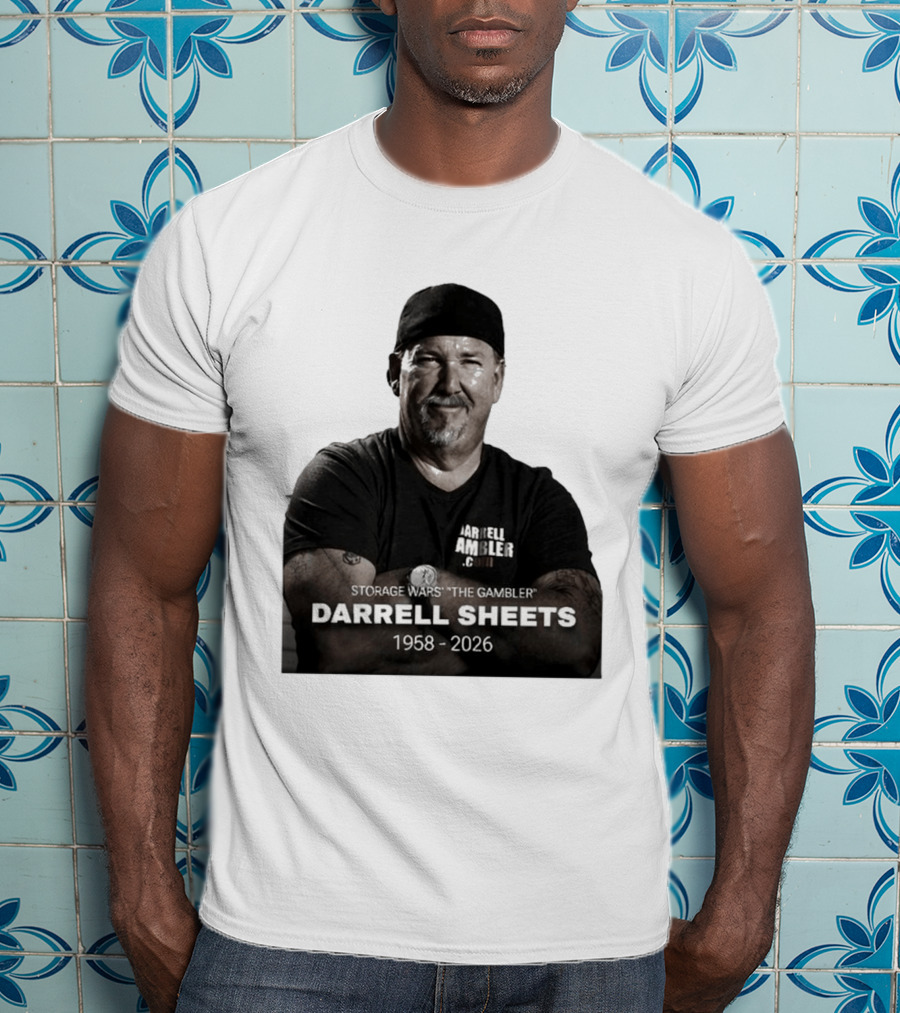 Storage Wars The Gambler Darrell Sheets 1958 2026 T-Shirt