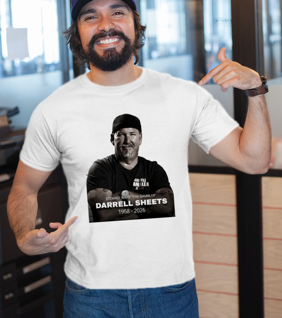 Storage Wars The Gambler Darrell Sheets 1958 2026 T-Shirt