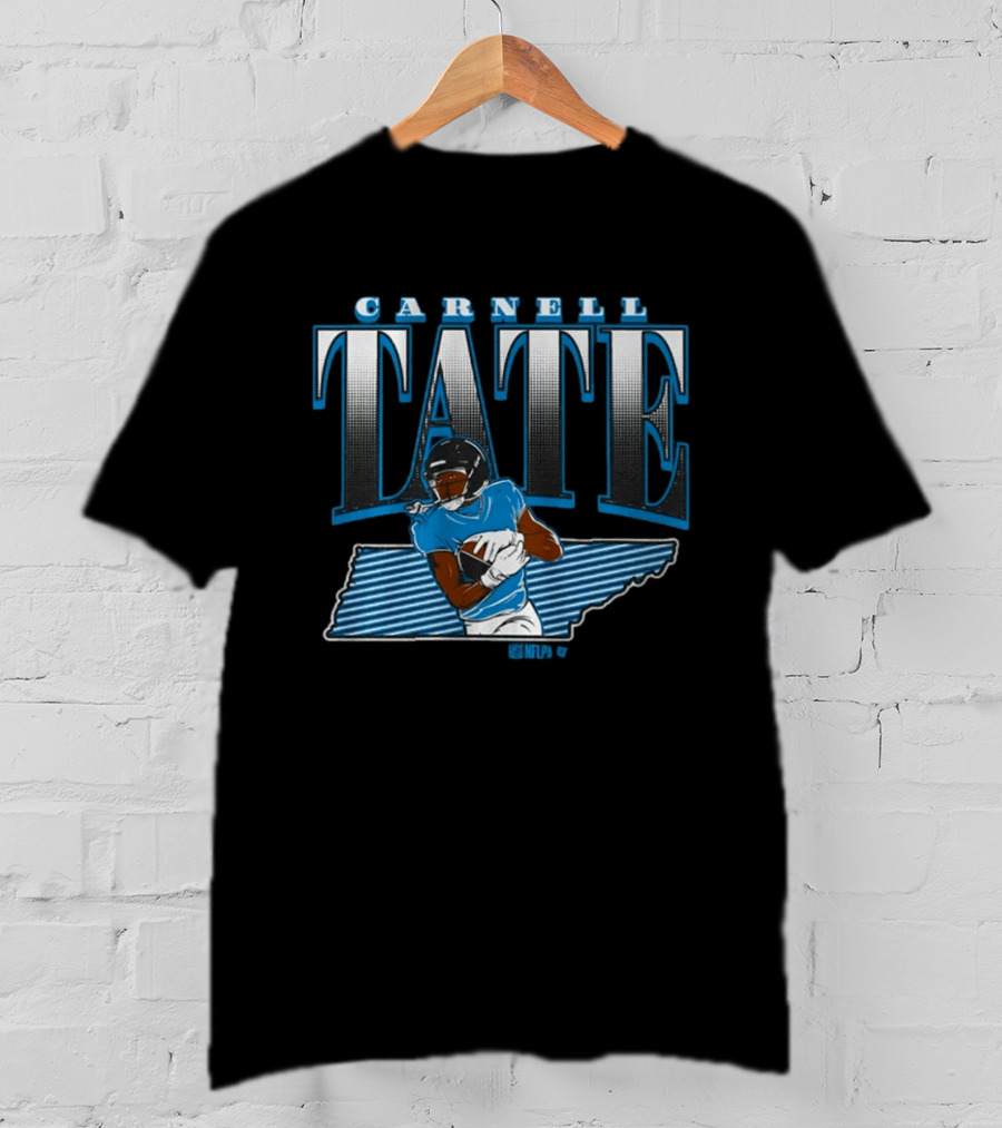 Carnell Tate Tennessee Titans 2026 Draft Player T-Shirt