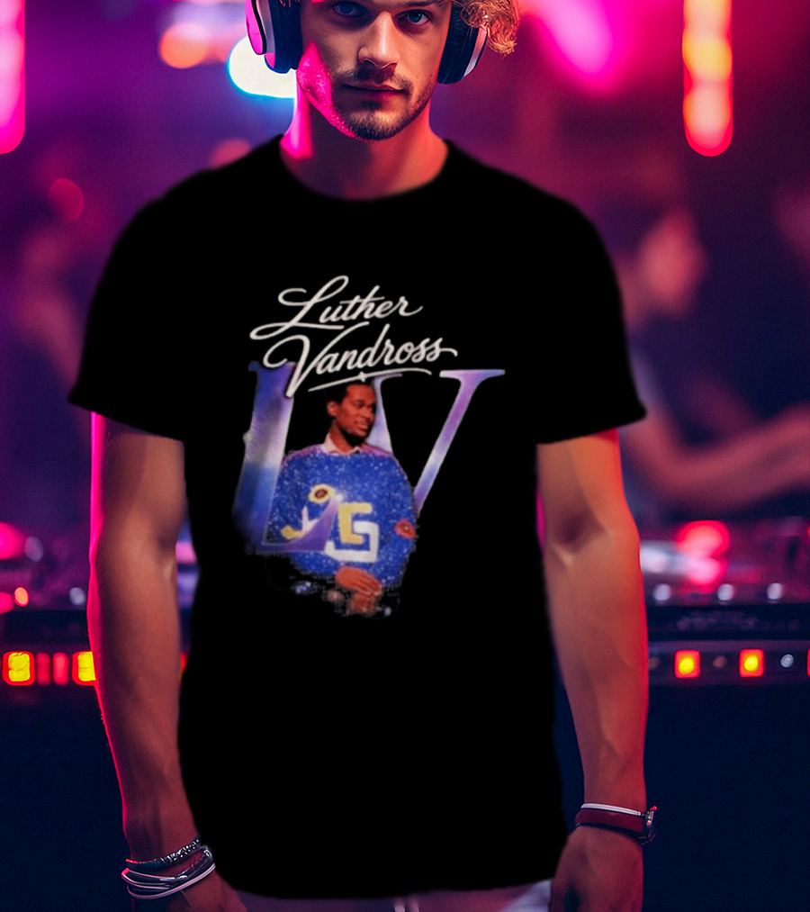 Luther Vandross LV R&B Only Collab T-Shirt