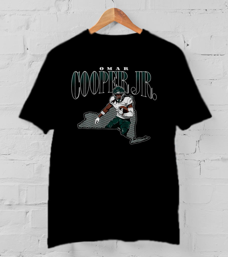 Omar Cooper Jr New York Football 2026 Draft Player T-Shirt