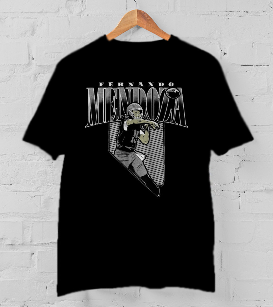 Fernando Mendoza Football Player Draft 2026 T-Shirt