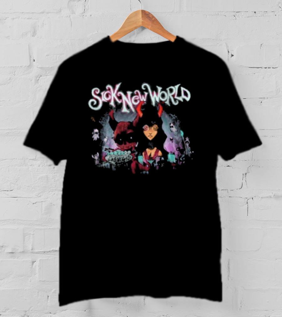 Sick New World Las Vegas Festival 2026 Red Devil April 25 Festival Grounds T-Shirt