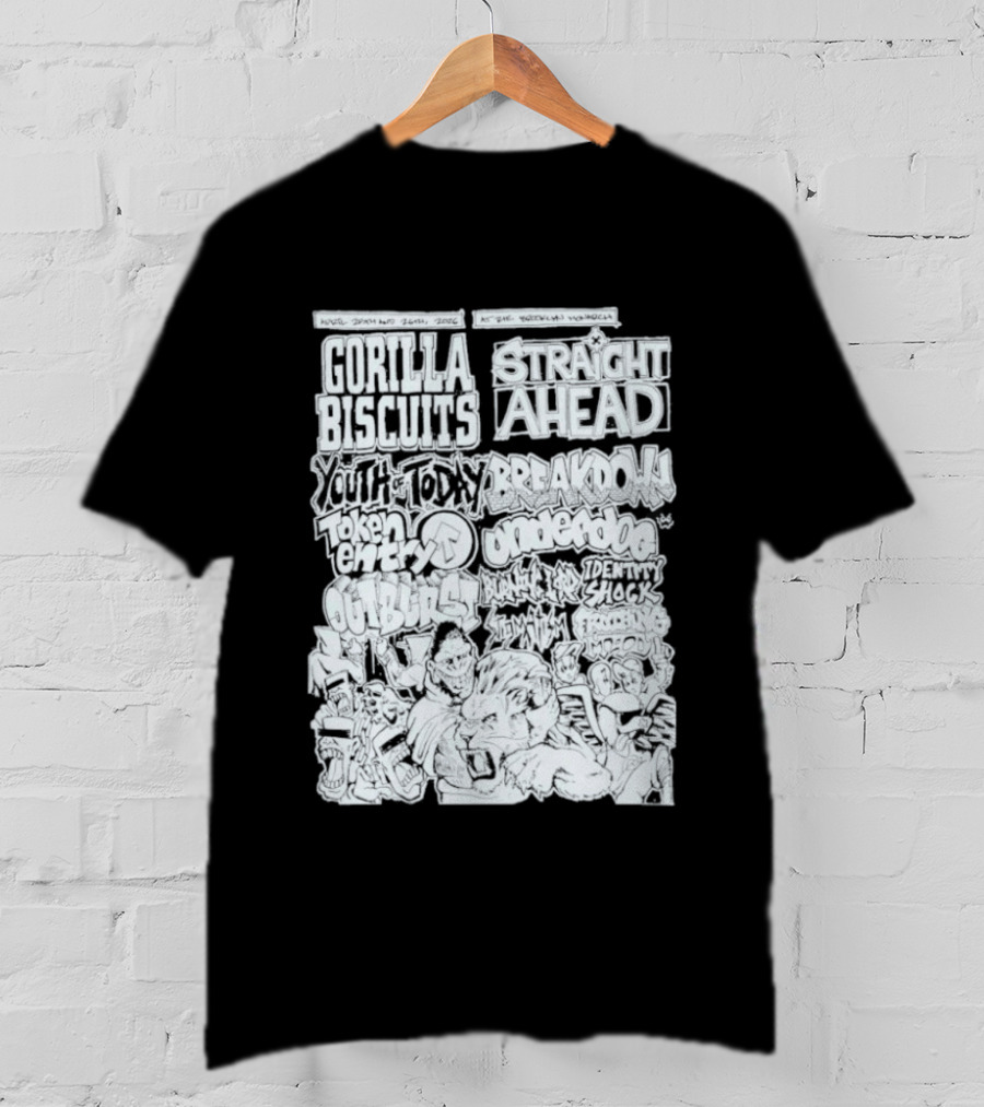 Gorilla Biscuits The Brooklyn Monarch April 25 26 2026 T-Shirt