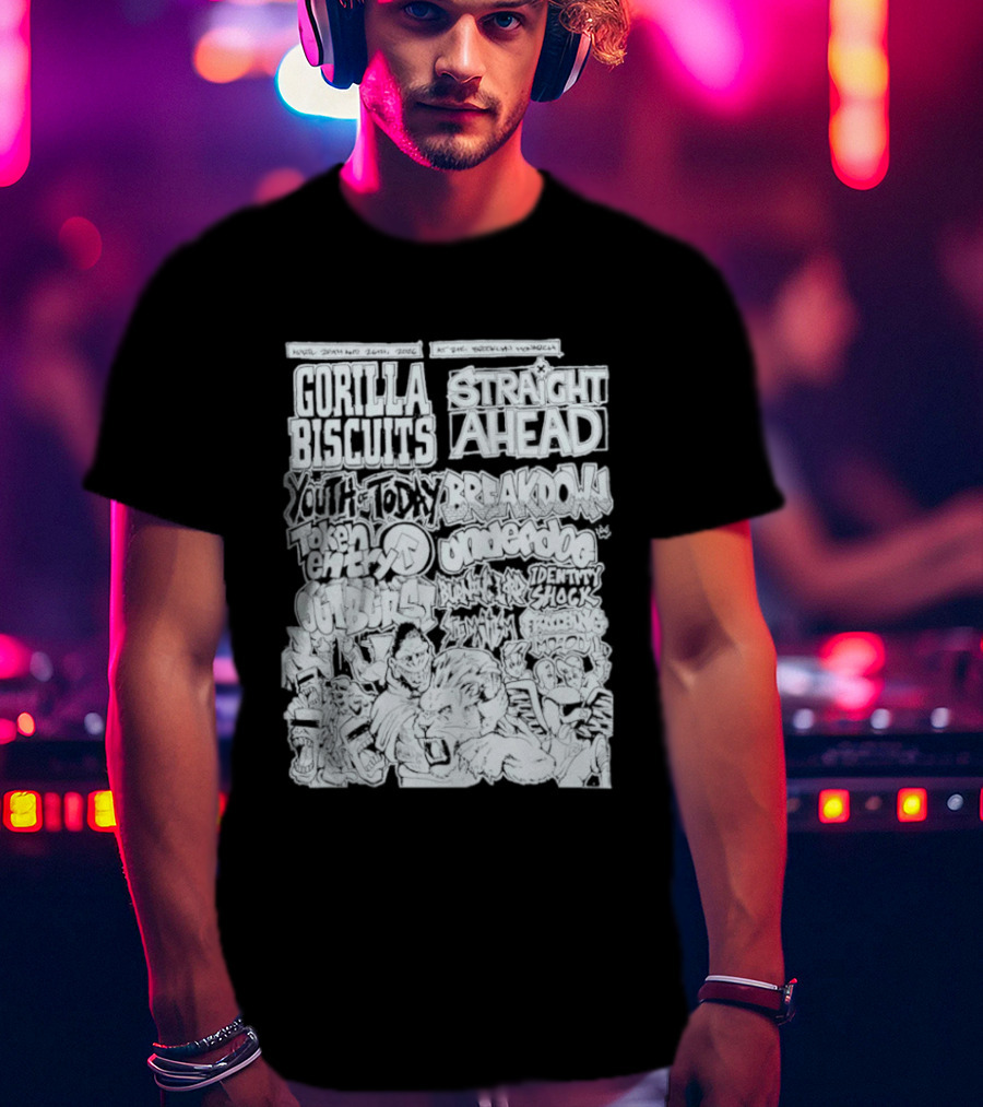 Gorilla Biscuits The Brooklyn Monarch April 25 26 2026 T-Shirt