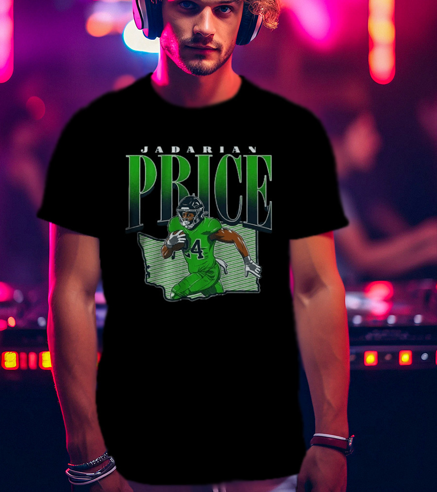 Jadarian Price Seattle Football 2026 Draft Prospect Player T-Shirt