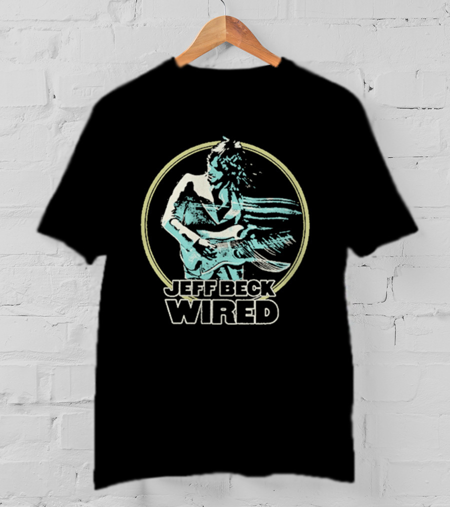 Jeff Beck Wired Vintage Music T-Shirt