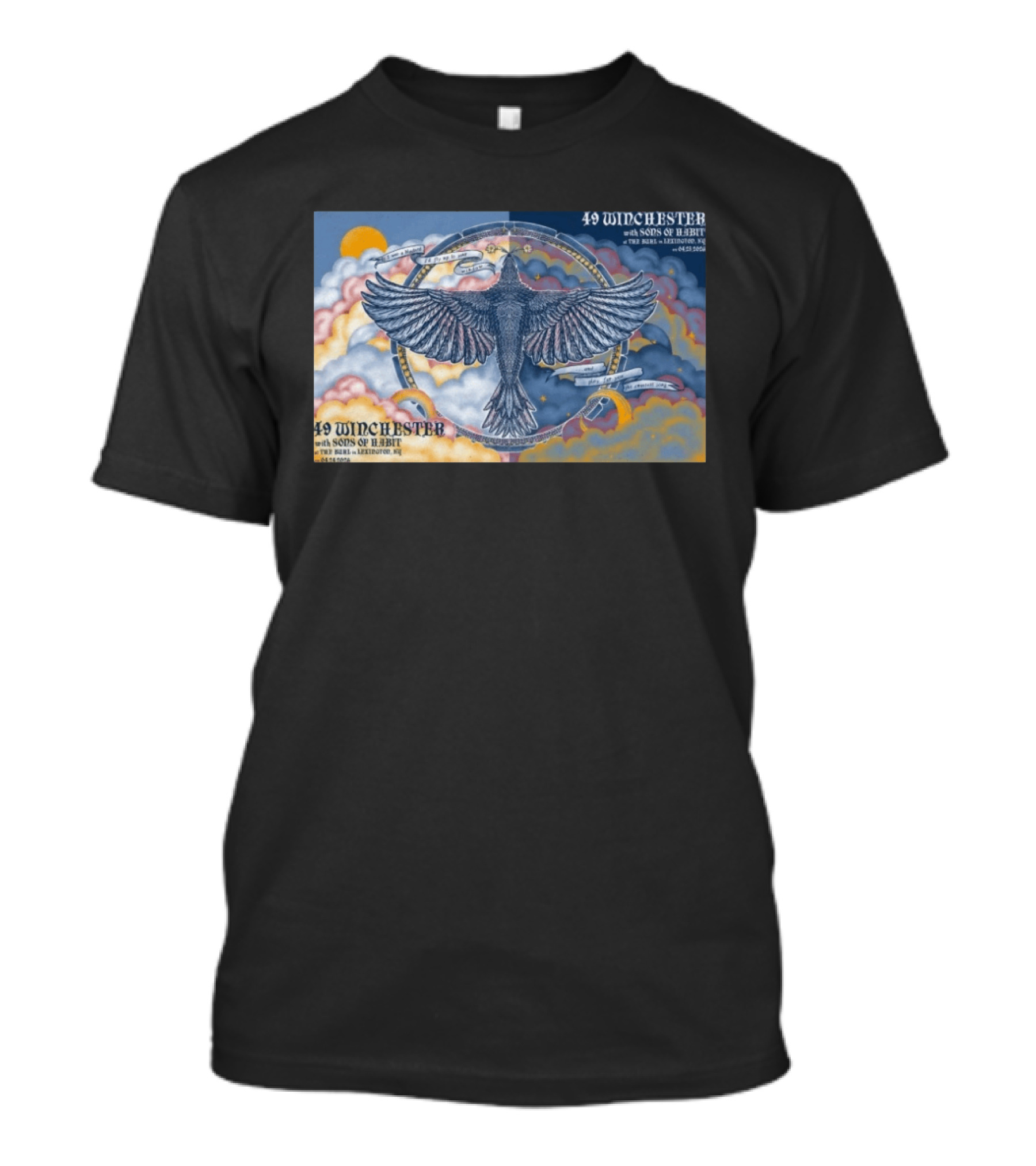 49 Winchester With Sons Of Habit At The Burl Lexington KY April 24 25 2026 Bird T-Shirt