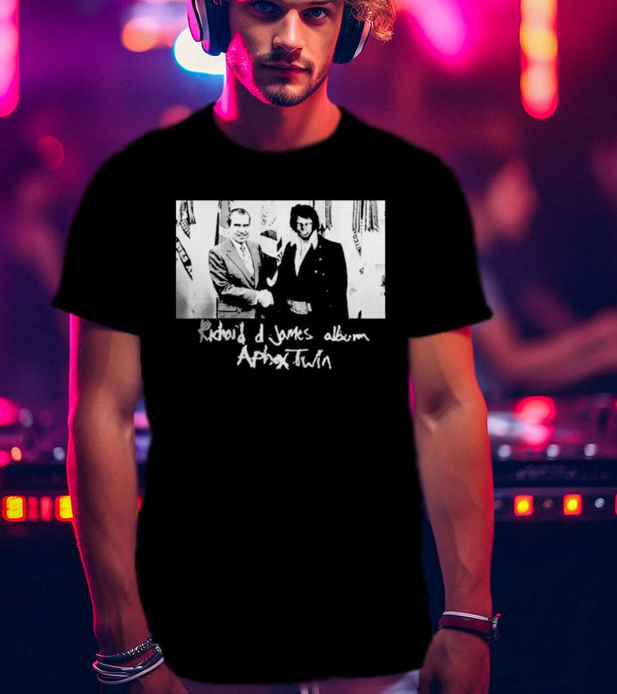 Richard D. James Album Aphex Twin Handshake T-Shirt