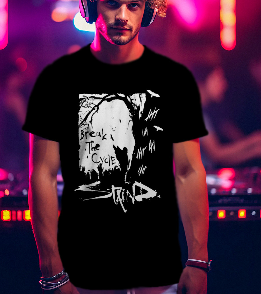 Staind Break The Cycle 25 Anniversary T-Shirt