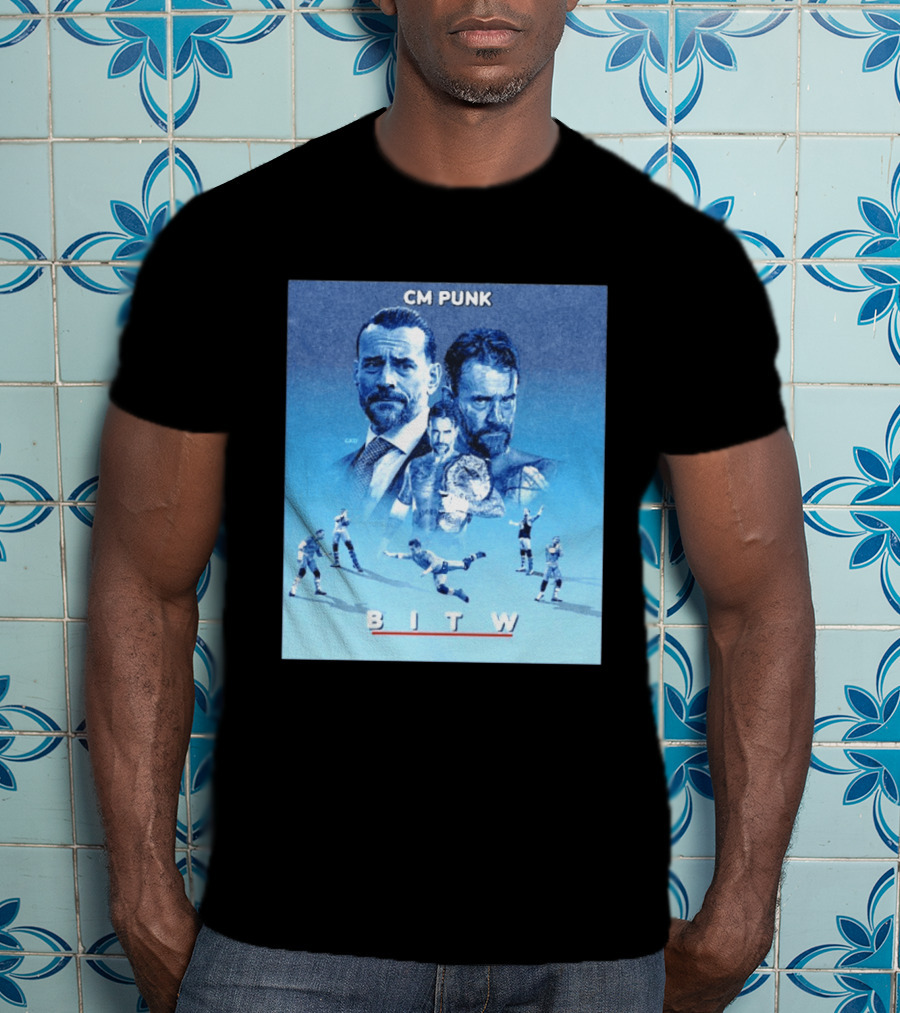 CM Punk BITW Wrestling Champion T-Shirt