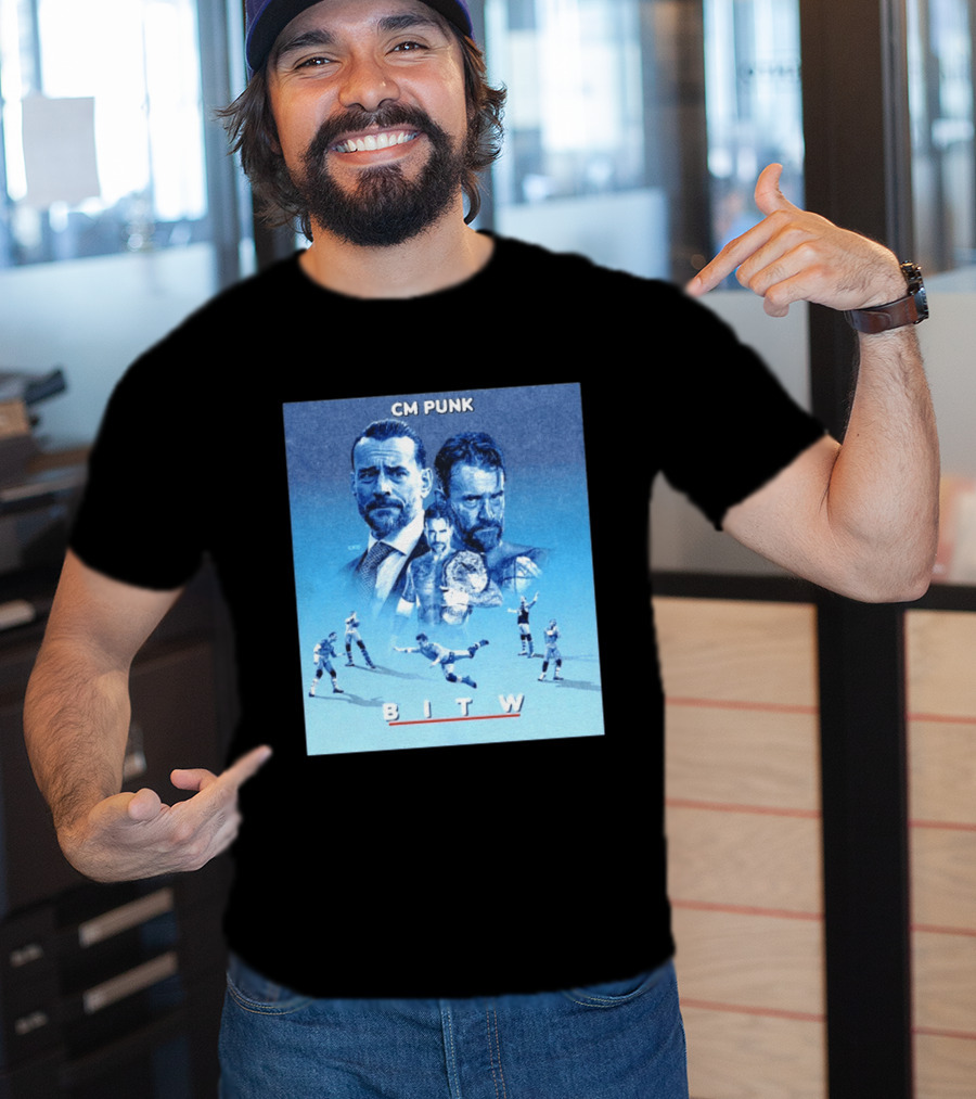 CM Punk BITW Wrestling Champion T-Shirt