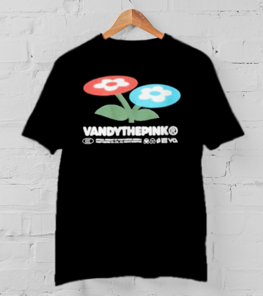 Vandy The Pink Two Flower Chromosome 00892HS Flowerbio T-Shirt
