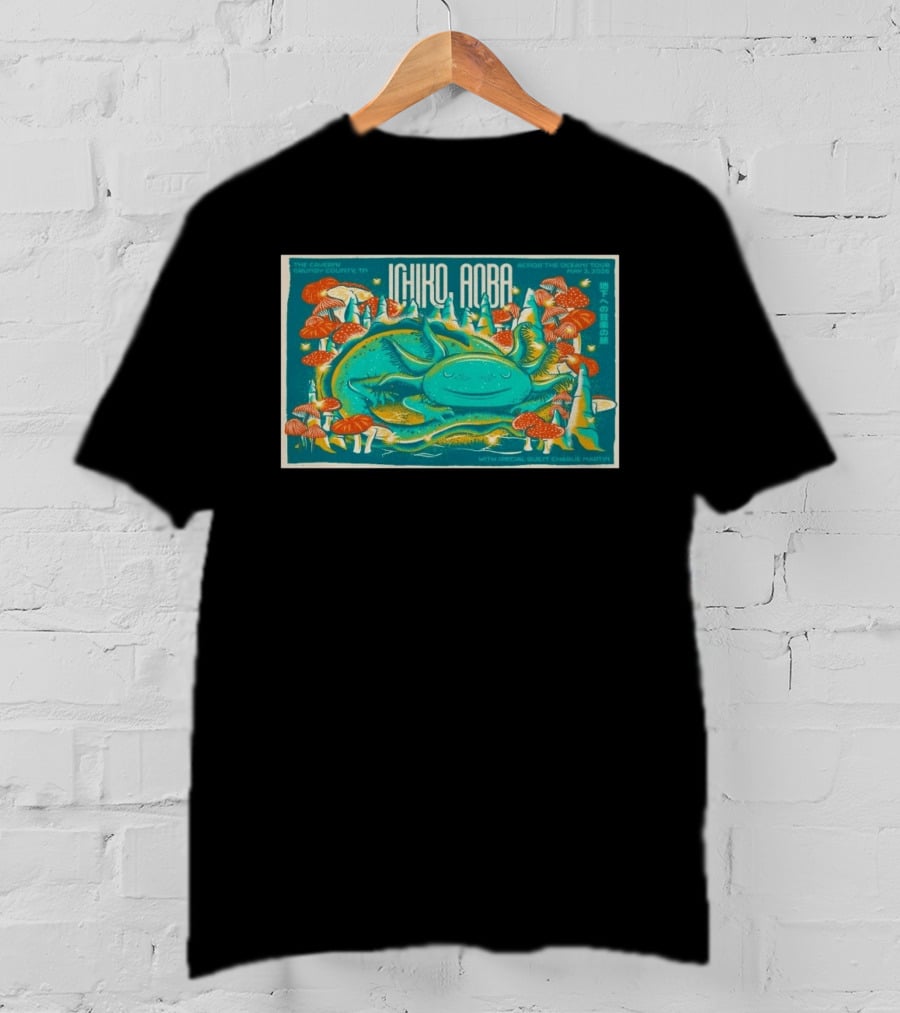 Ichiko Aoba The Caverns Grundy County TN Across The Ocean Tour May 3 2026 With Special Guest Charlie Martin T-Shirt