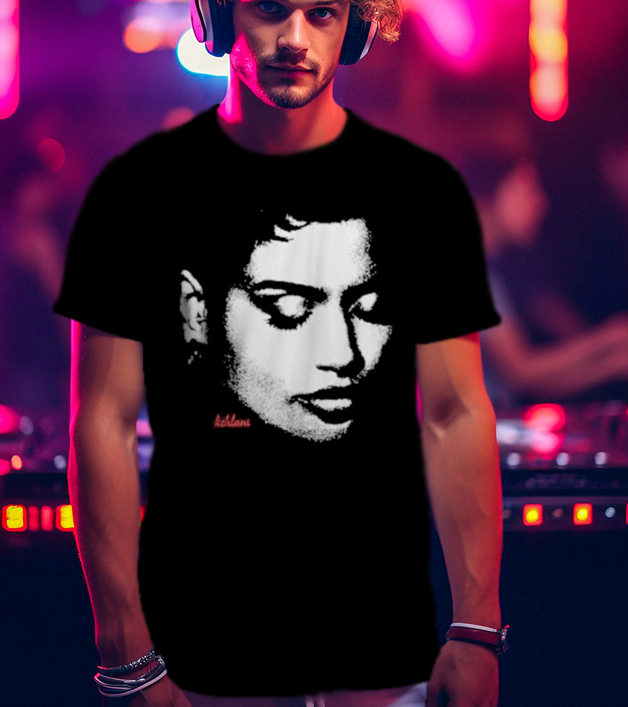 Kehlani Monochrome Face T-Shirt