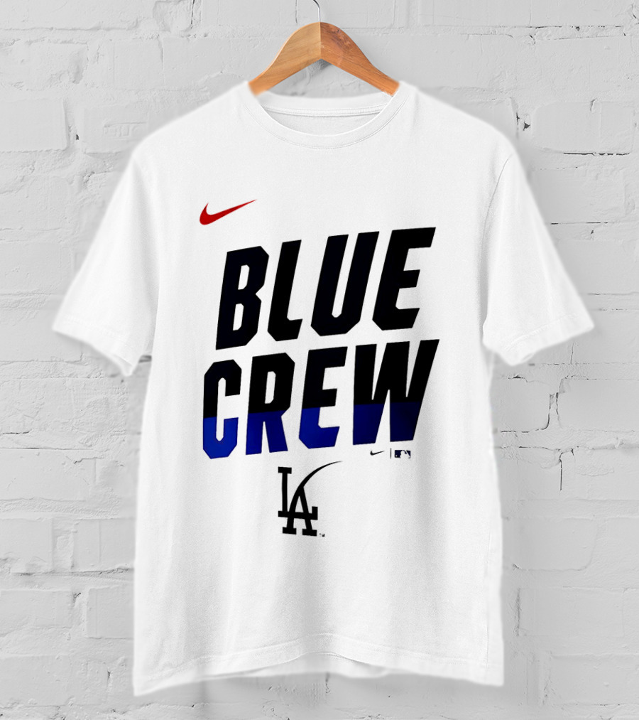 Nike Blue Crew Los Angeles Dodgers LA T-Shirt