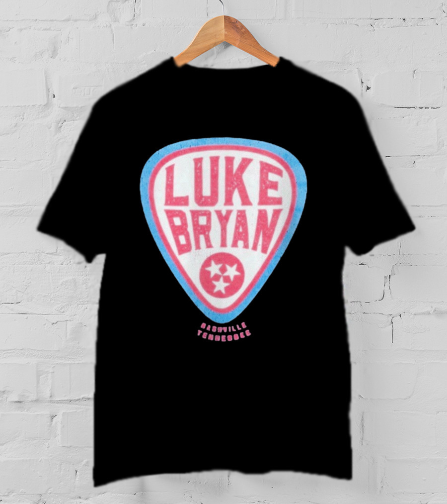Luke Bryan Nashville Tennessee Pick Three Stars T-Shirt
