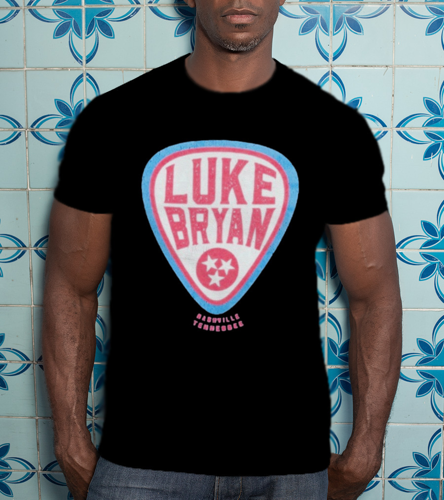 Luke Bryan Nashville Tennessee Pick Three Stars T-Shirt