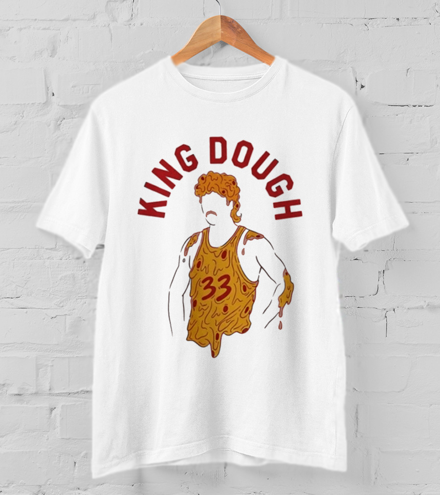 King Dough 33 Pizza Basketball T-Shirt
