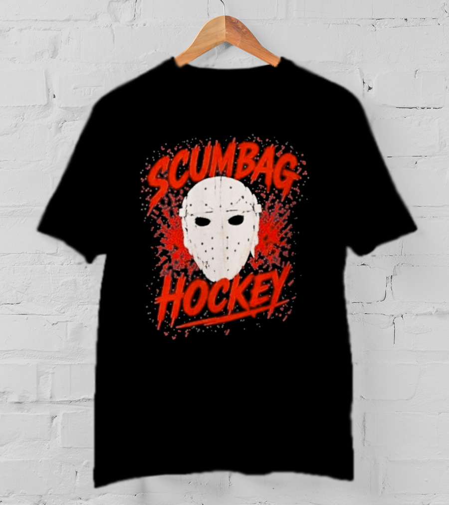 Philadelphia Scumbag Hockey Jason Voorhees Mask T-Shirt