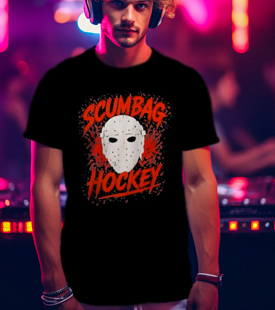 Philadelphia Scumbag Hockey Jason Voorhees Mask T-Shirt