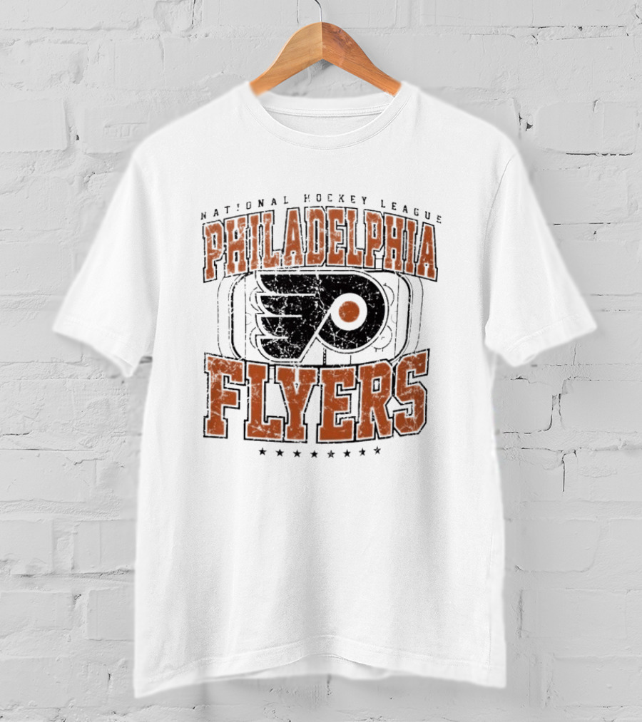 National Hockey League Philadelphia Flyers Distressed Rink T-Shirt