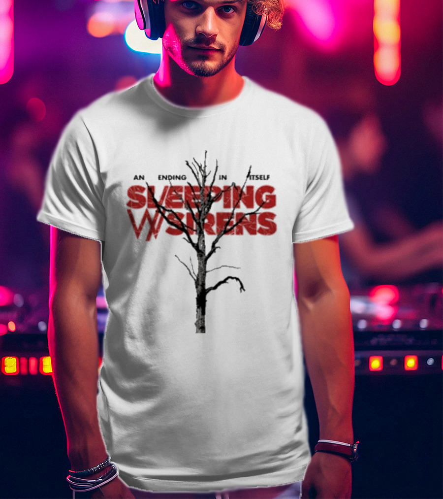 An Ending In Noise Sleeping Visions Sirens Dead Tree T-Shirt