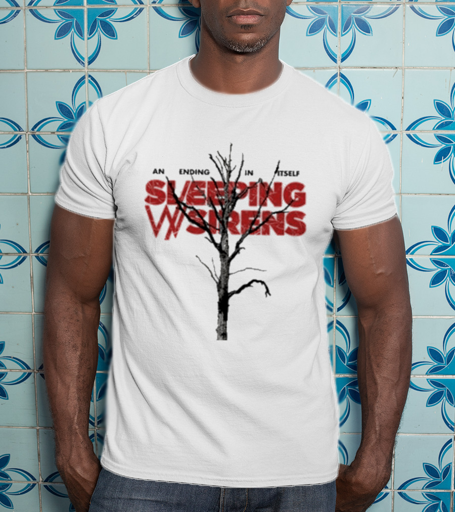 An Ending In Noise Sleeping Visions Sirens Dead Tree T-Shirt