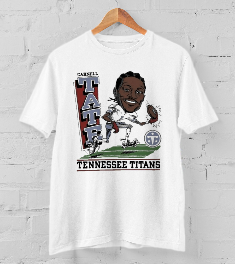 Carnell Tate Tennessee Titans Football T-Shirt
