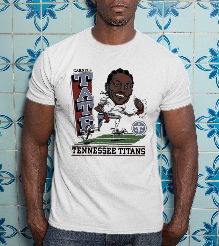 Carnell Tate Tennessee Titans Football T-Shirt
