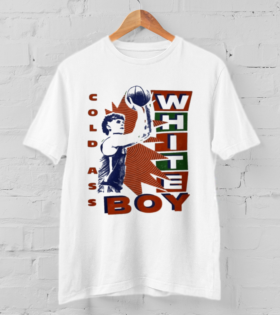 Thomas Haugh Cold Ass White Boy Basketball T-Shirt