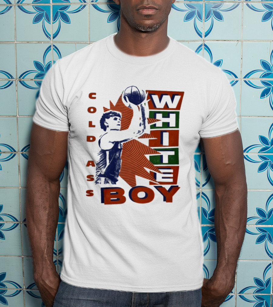 Thomas Haugh Cold Ass White Boy Basketball T-Shirt