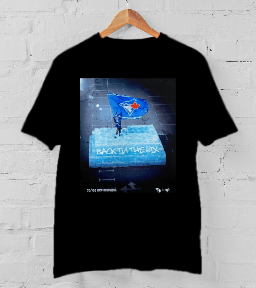 Toronto Blue Jays Back In The 6ix Ice Flag And Blocks T-Shirt