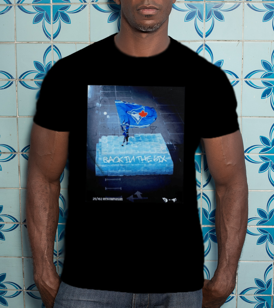 Toronto Blue Jays Back In The 6ix Ice Flag And Blocks T-Shirt