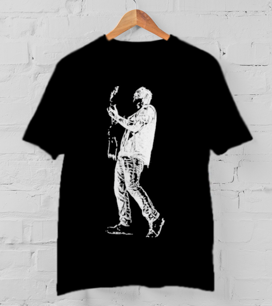 Zach Bryan Nebraska 2026 Tour Guitar T-Shirt