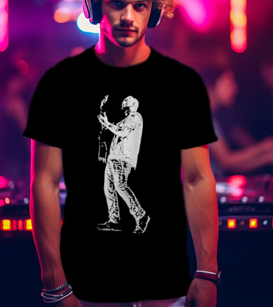 Zach Bryan Nebraska 2026 Tour Guitar T-Shirt